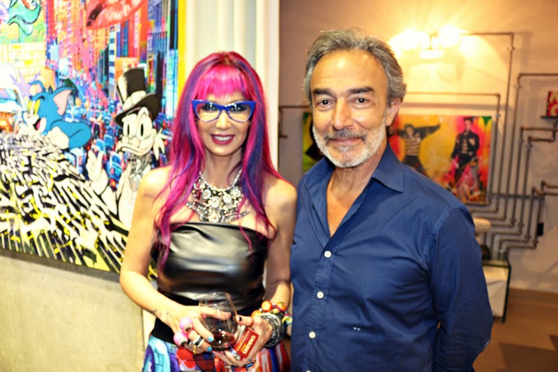 Suzi in Beirut at Vick Vanlian Showroom